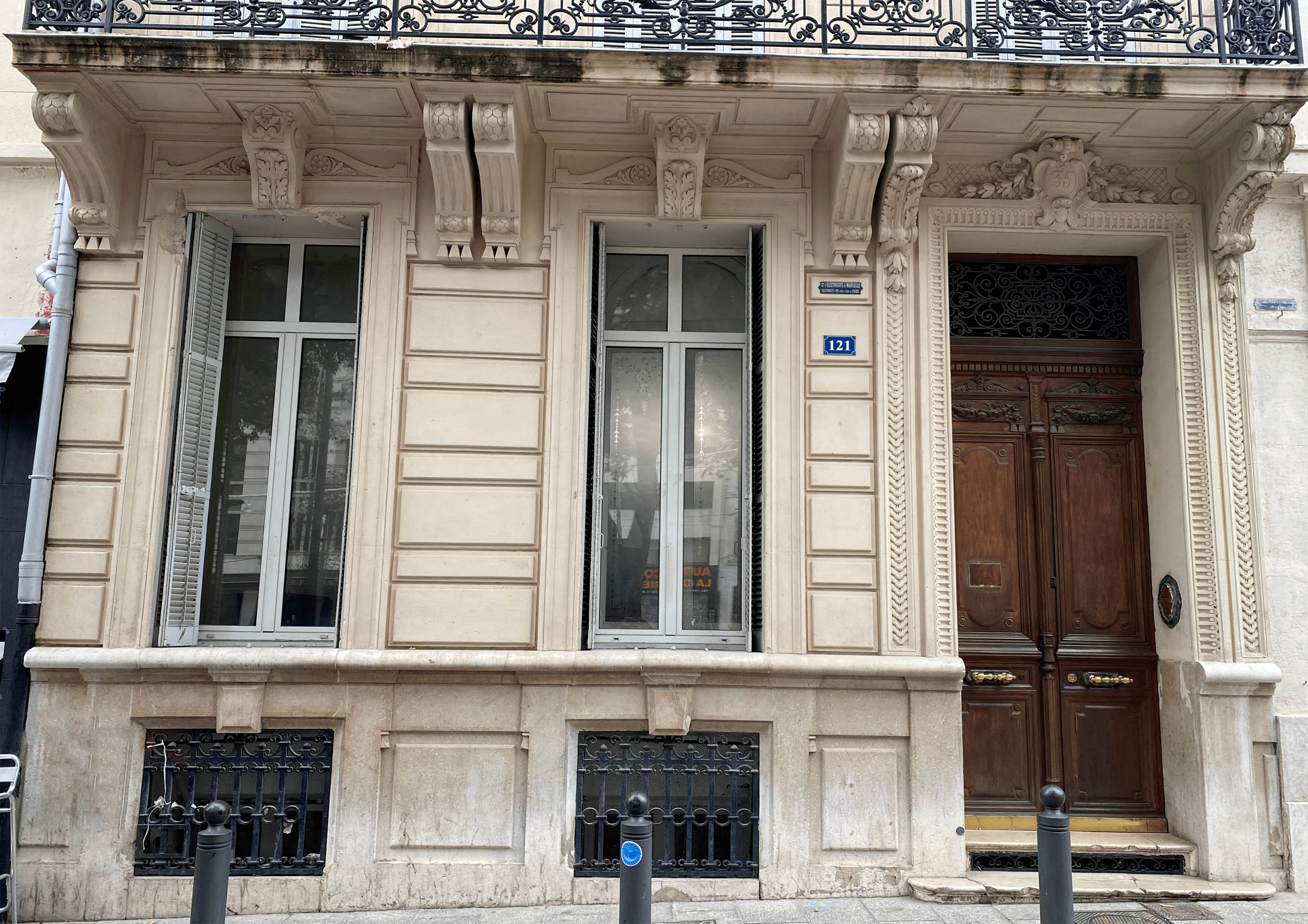 Façade des bureaux de Marseille