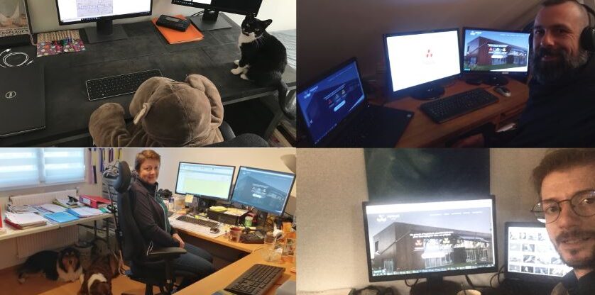 montage télétravail